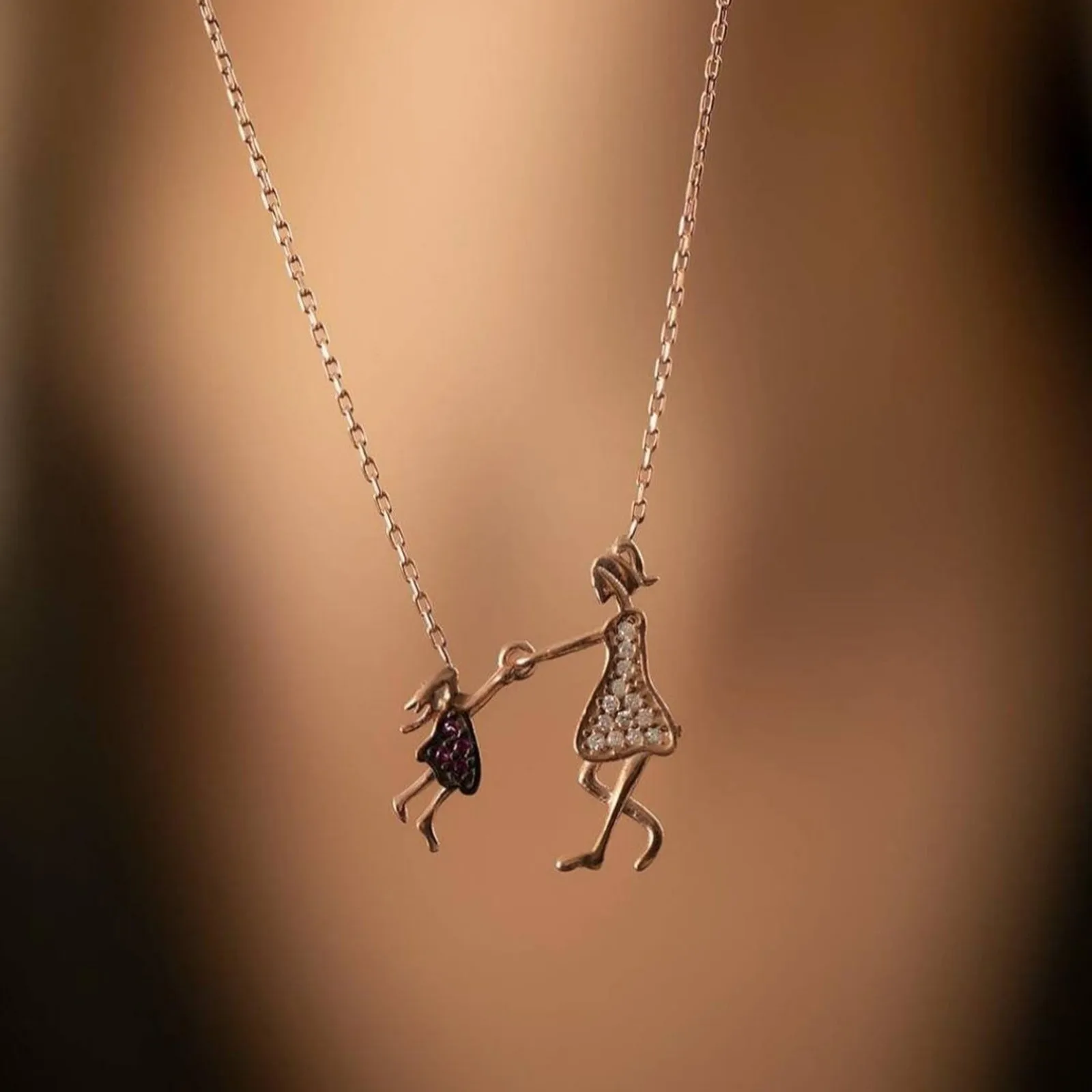 Геометрический подарок на день матери модное ожерелье от дочери до и ювелирные