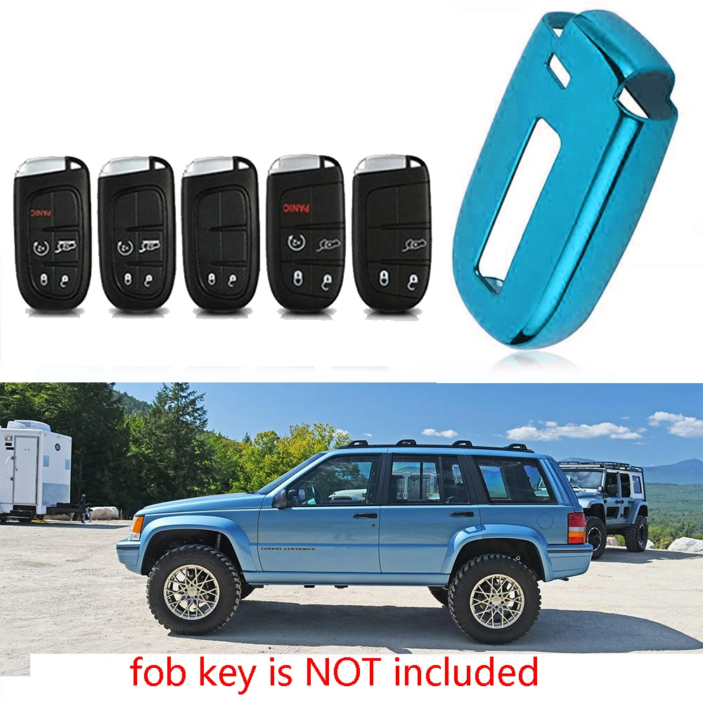 Мягкий ТПУ чехол Защитный для Ключи от джипа Fob автомобиля Jeep Challenger дистанционный