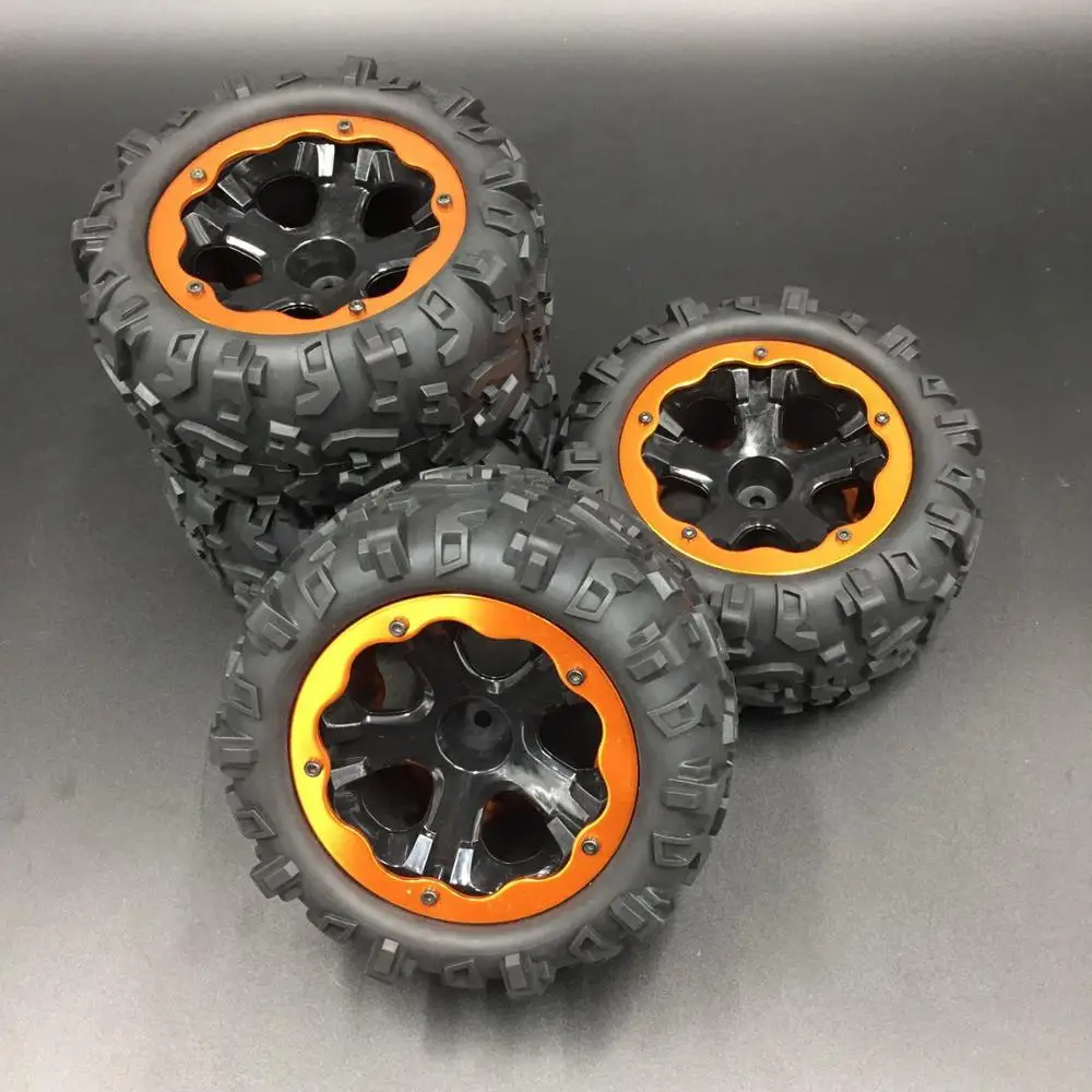 1/10 гоночный грузовик Truggy осевой Тип S ummit Revo GT2 шины и обод для HPI 4 6 Flux 5.9 T8 E-Maxx Hobao HSP