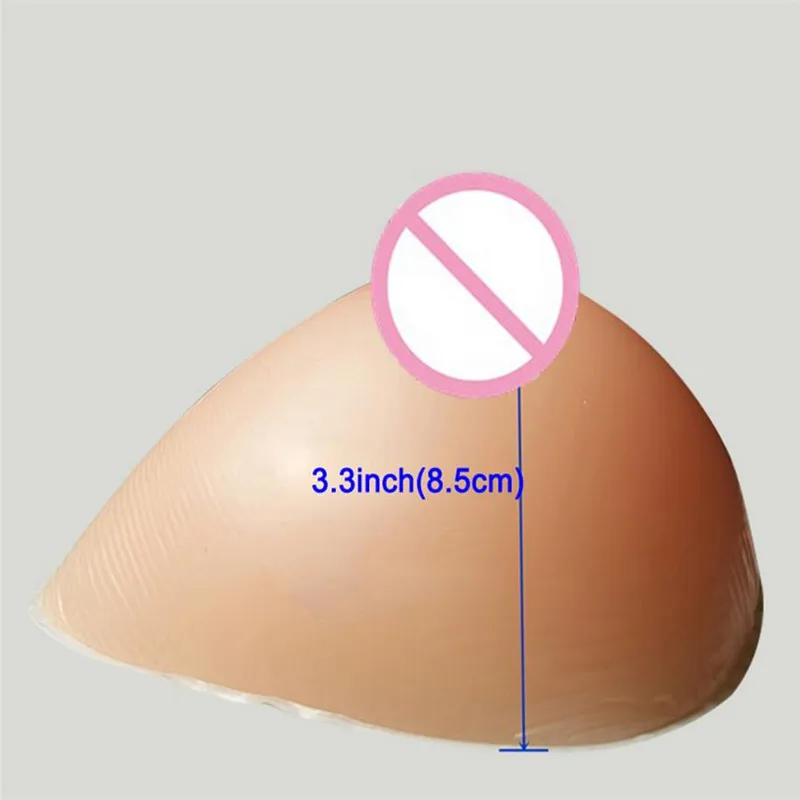 2020 1600g Pair Artificial Realistic Silicone Breast Forms Fake Boobs For Crossdresser Transgender Transvestite Shemale Breast