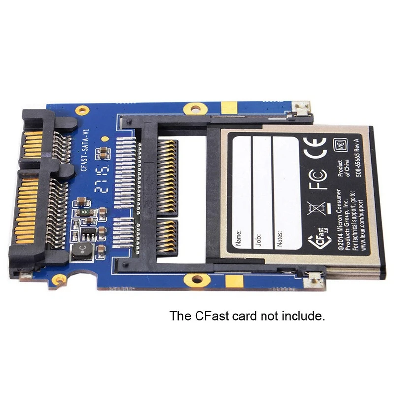 CFast для SATA 22Pin адаптер карт жесткий диск чехол SSD HDD кардридер ПК ноутбука SA-012 |