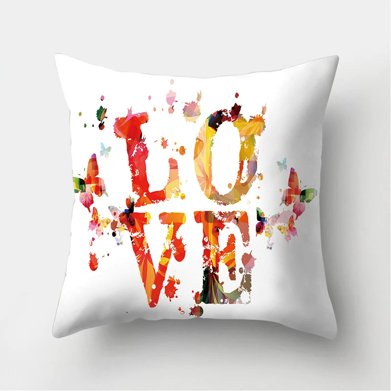 

Musical Instrument Pattern Decorative Cushions Pillowcase Polyester Cushion Cover Throw Pillow Sofa Decoration Pillowcover