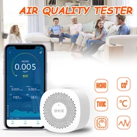 digital co2 detector intelligent household air quality monitor formaldehyde detector high sensitive temperature gas detector