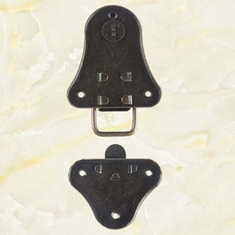 Винтажная блокировочная защелка в античном стиле железный ящик для ювелирных