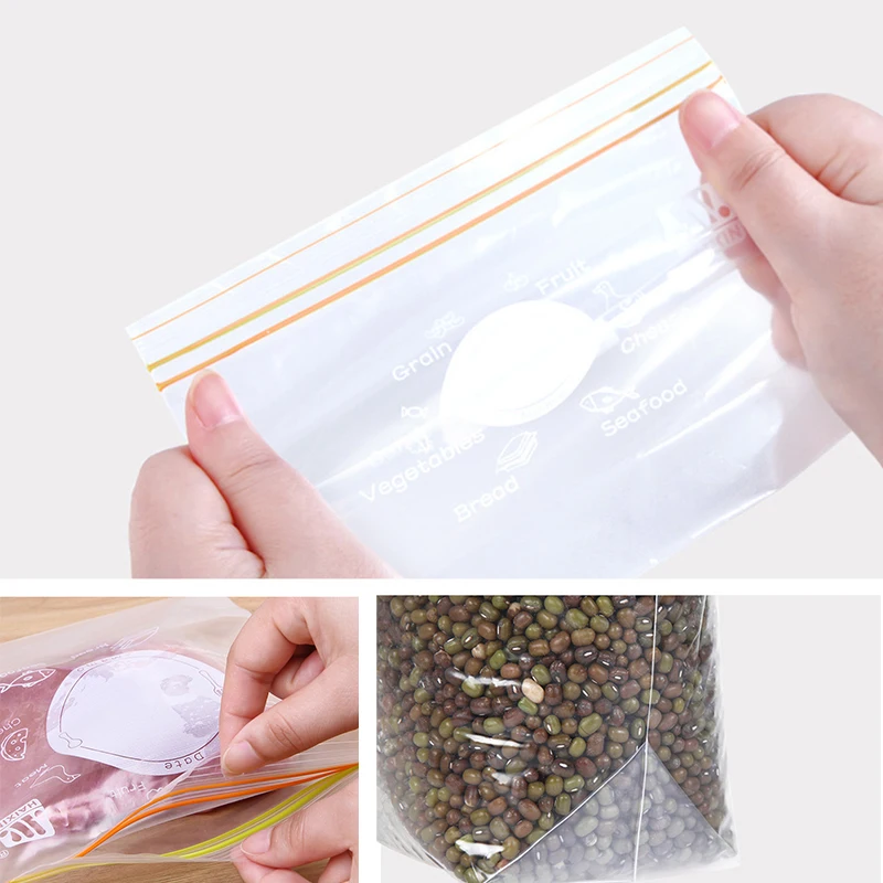 Пищевой пластиковый пакет для хранения стоячий пищевой контейнер многоразовые