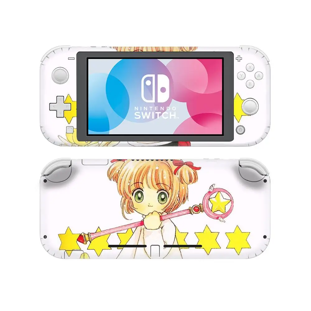 Cardcaptor Sakura Nintendo переключатель кожи Стикеры наклейка крышка Для Lite Защитная пленка