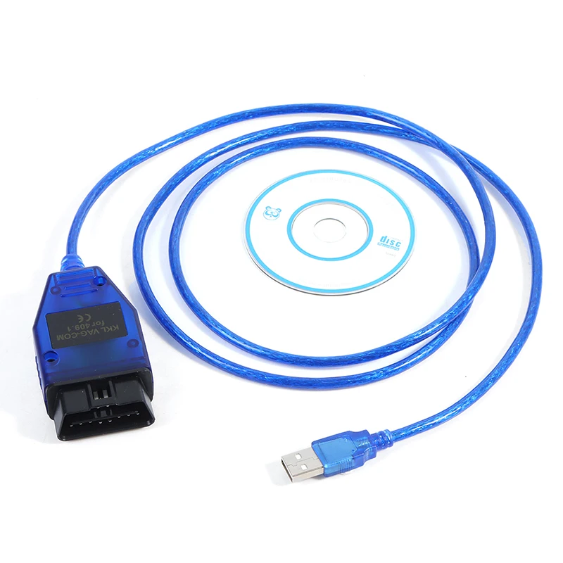VAG 409.1 USB Car Diagnostic Cable Scanner Interface for Volkswagen Audi Test Line Device ELM327 Accessories | Автомобили и