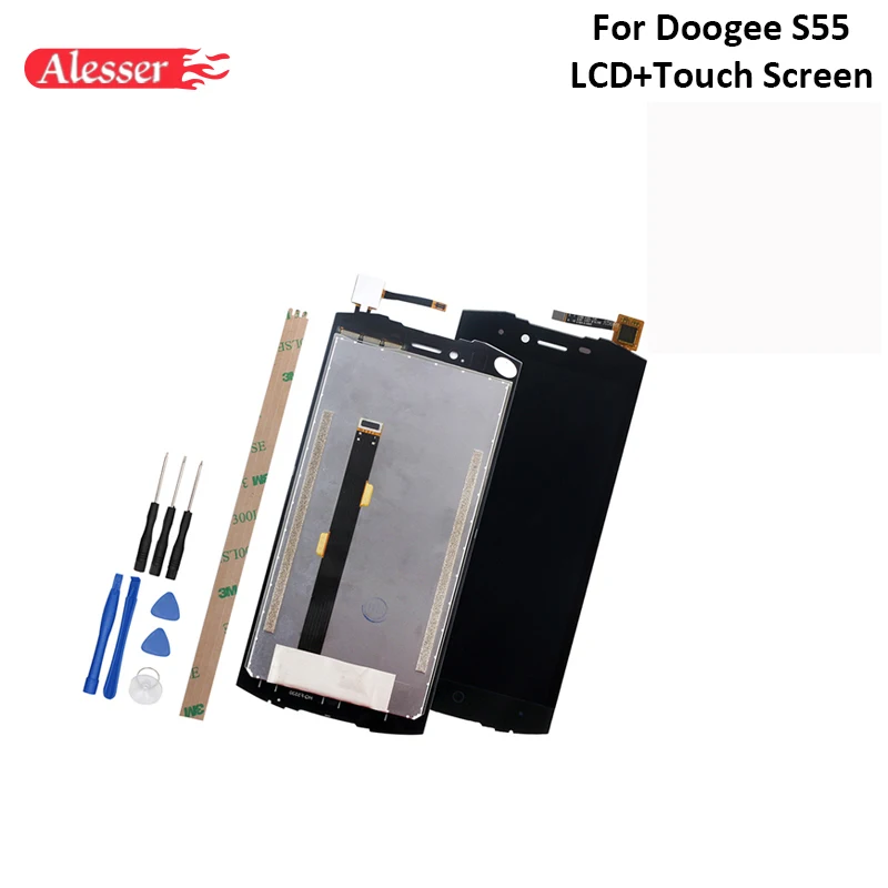 Alesser Для Doogee S55 ЖК-дисплей и инструмент для ремонта сенсорного экрана в сборе