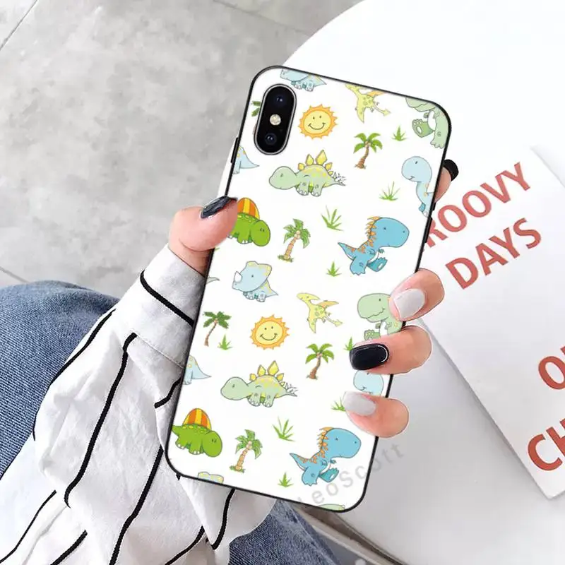 

dinosaur Luxury cool Fashion Phone Case coque Fundafor iPhone 11 12 pro XS MAX 8 7 6 6S Plus X 2020 XR Mini