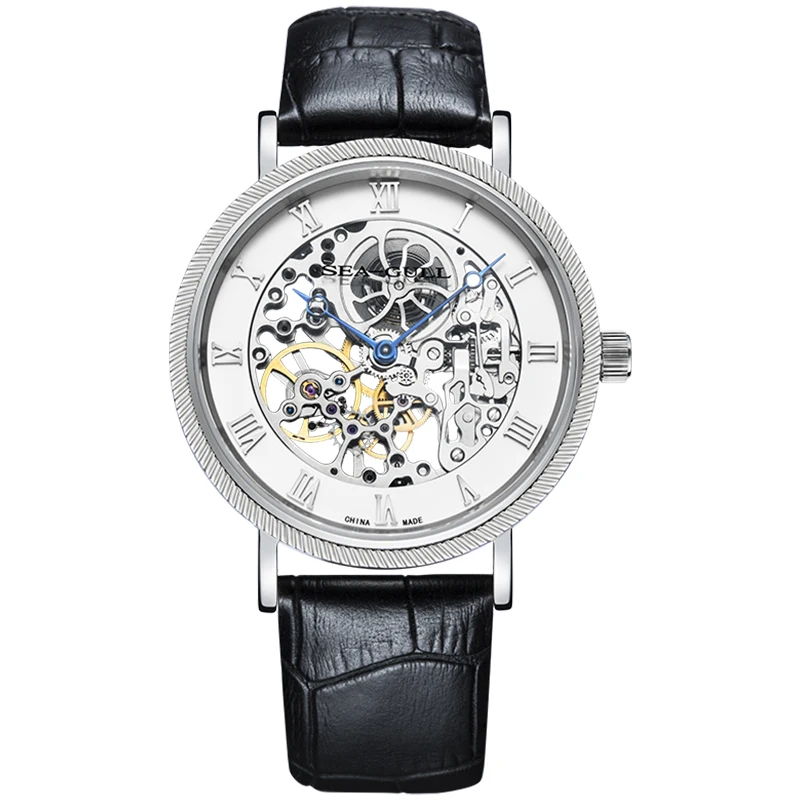 Фото Мужские наручные часы Seagull 819 11.5127 k водонепроницаемые механические с сапфировым