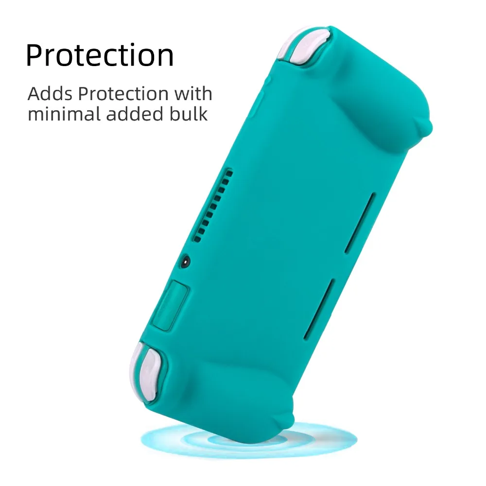 Мягкий ТПУ чехол CHINFAI для shand Switch Lite эргономичный Нескользящий Резиновый защитный чехол-подставка для NS Switch Lite мини-консоль