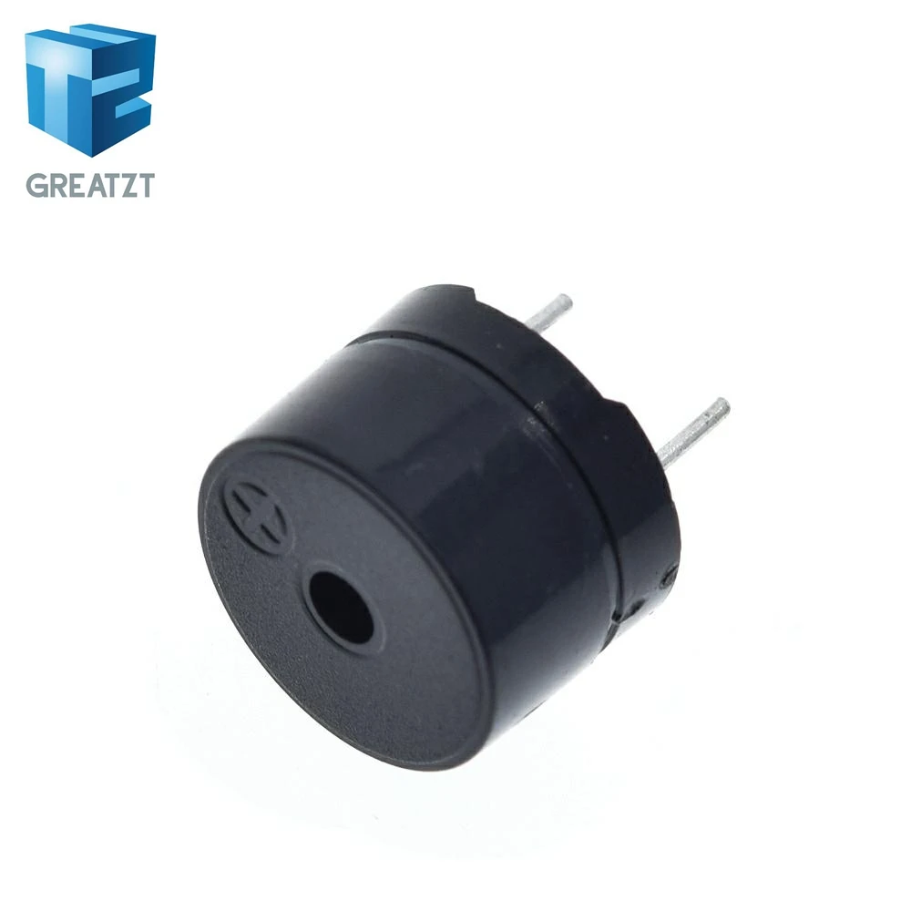 GREATZT 10pcs Universal passive buzzer electromagnetic impedance 16 ohms AC / 2KHz 3V 5V 12V | Электронные компоненты и
