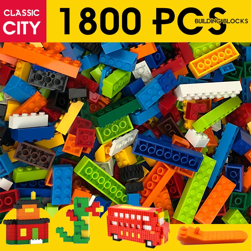 Экологически чистые классические строительные блоки малый размер крупные DIY