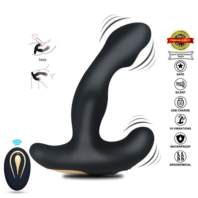 Мужской массажер простаты вибратор 12 частоты секс-игрушки для женщин