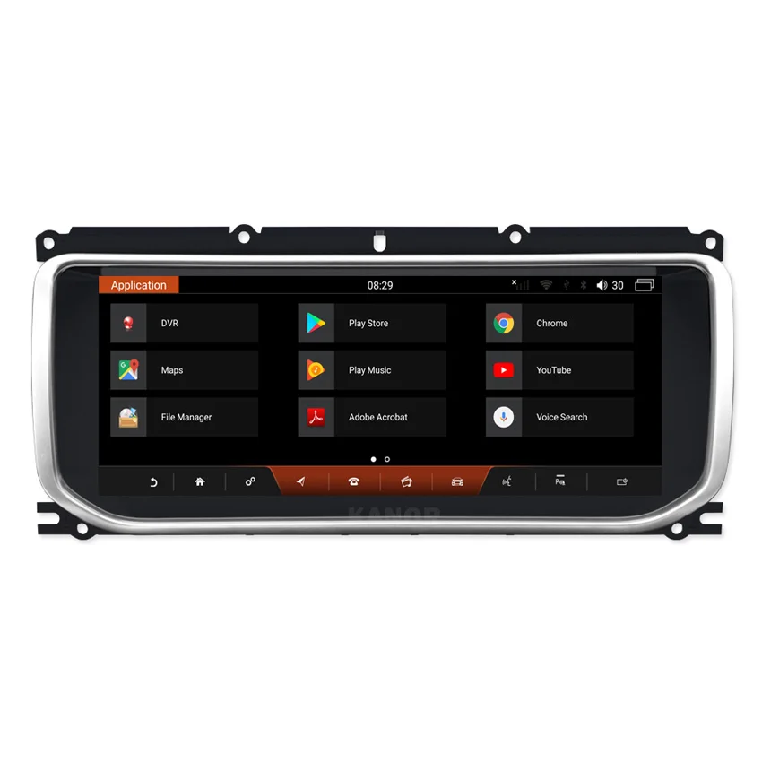 Аудиопроигрыватель с радио для Land Range Rover Evoque android 9 0 gps поддержкой bluetooth навигации