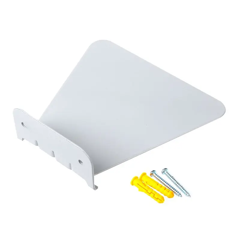 

WSFS Hot 2pcs Modern Iron book shelf wall invisible bookshelf for home decoration Floating Bookshelf