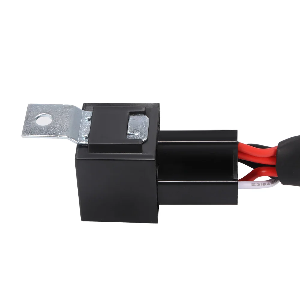 

2 Way High Light Wiring Loom Harness Relay And Fuse Wire Kit Current Protective Car Lamp Switch Driving Lamp Controlling Wire