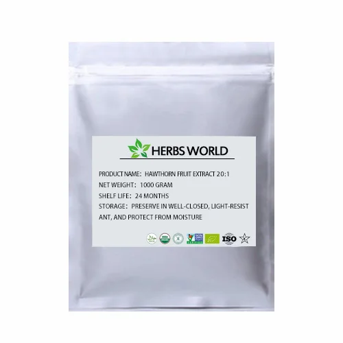 

Natural Hawthorn Fruit Extract Powder,Hawthorn extract Herb maythorn powder,Cardiotonic effect,