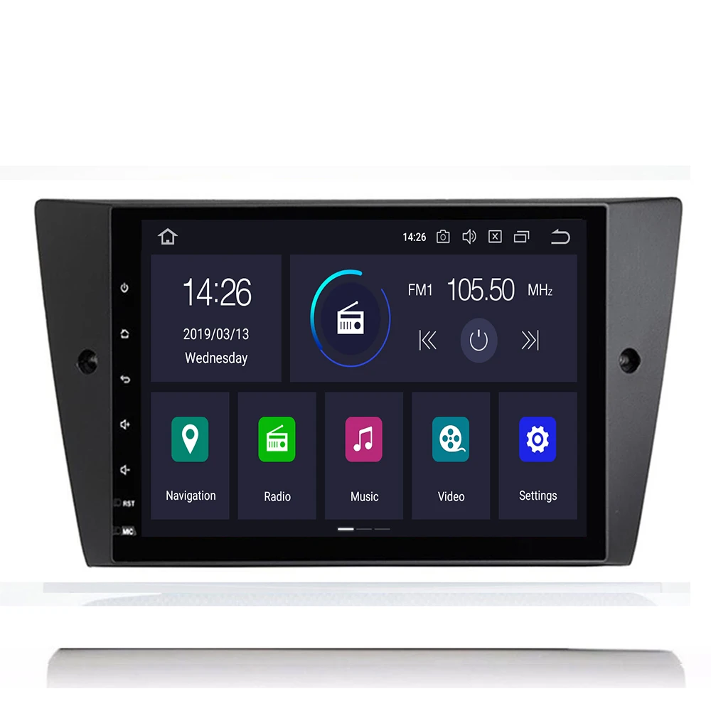 Автомагнитола 2 Din Android 10 для BMW/320/328/3 серии E90/E91/E92/E93 автомобильный мультимедийный