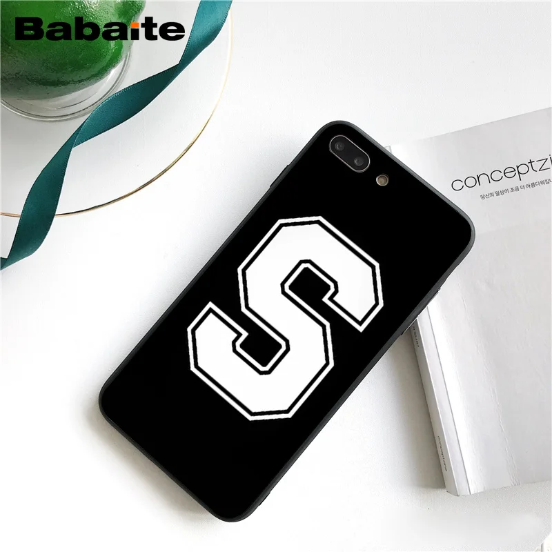Babaite футбол счастливое число и буква чехол для телефона iphone 11 Pro 11Pro Max X XS MAX 6 6s 7 7plus 8 8Plus 5 5S SE XR