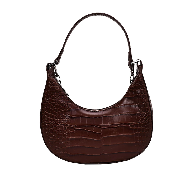 

Crocodile Pattern PU Leather Crossbody Bags For Women 2020 Shoulder Messenger Bag Female Handbags Chain Hand Bag