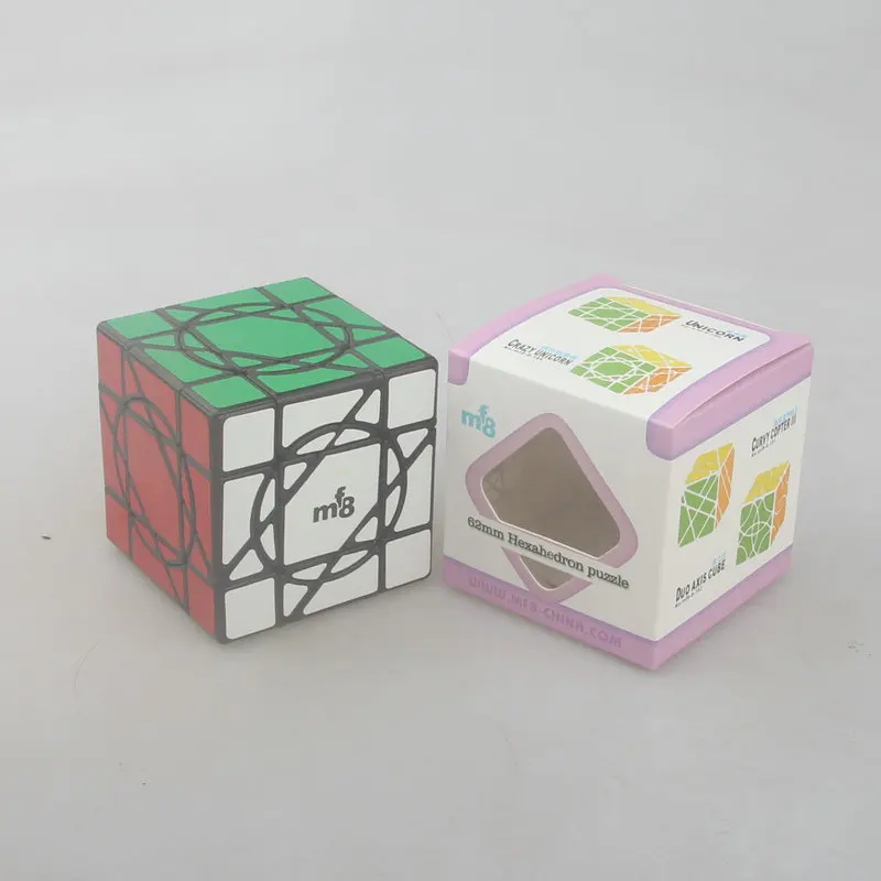 MF8 Professtional 3x3x3 Sun Unicorn Magic Cube Speed Puzzle 3x3 4x4 Educational Toys Magico Cubo for Children with Bracket | Игрушки и