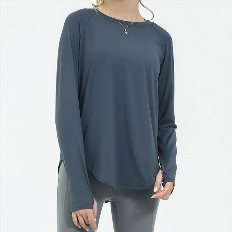 Женские Бесшовные футболки для фитнеса укороченный топ спортивная одежда