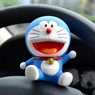 

Single cartoon a dream car decoration Doraemon doll toy jingle cake decoration car supplies 10CM