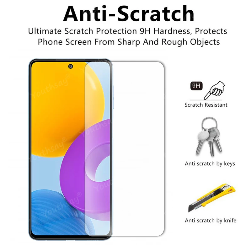 for samsung galaxy m52 glass protector film for samsung m52 tempered glass screen film len camera for samsung galaxy m52 glass free global shipping