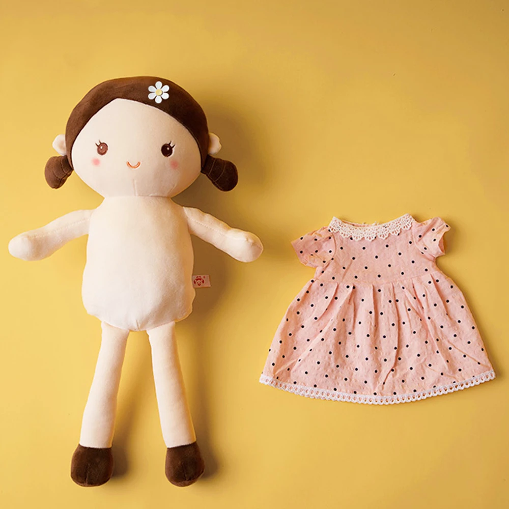 Новинка 2021 мягкая набивная кукла волнистая точка девочка принцесса рагдолл