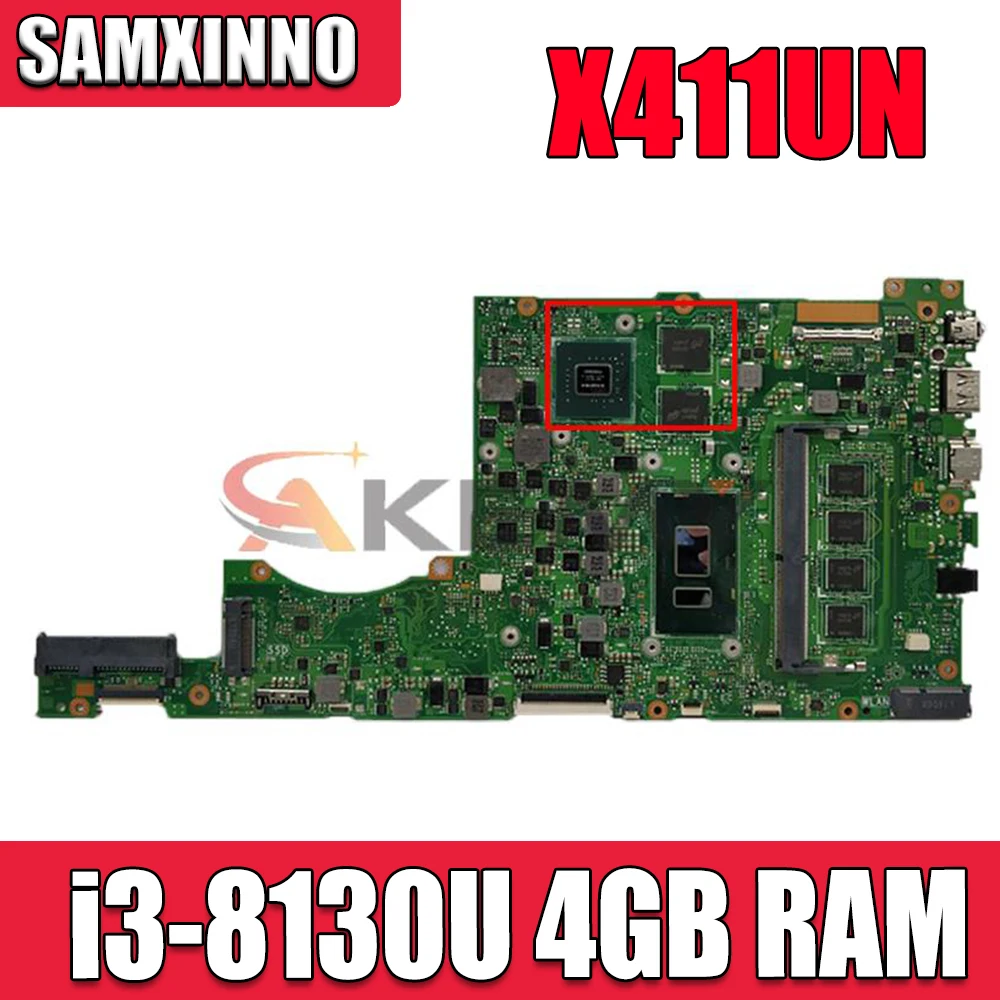 Материнская плата для ноутбука ASUS Vivobook S14 X411UN X411UNV X411UQ X411UA X411U | Компьютеры и офис