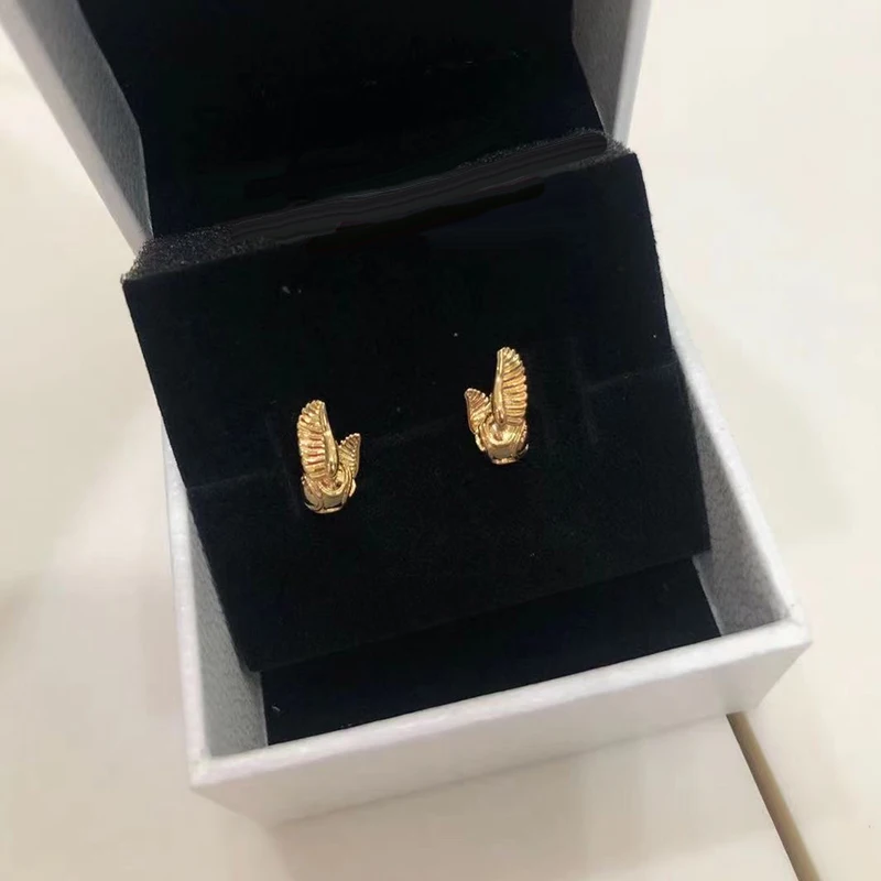 

Женские серьги из серебра 2021 пробы, с крыльями