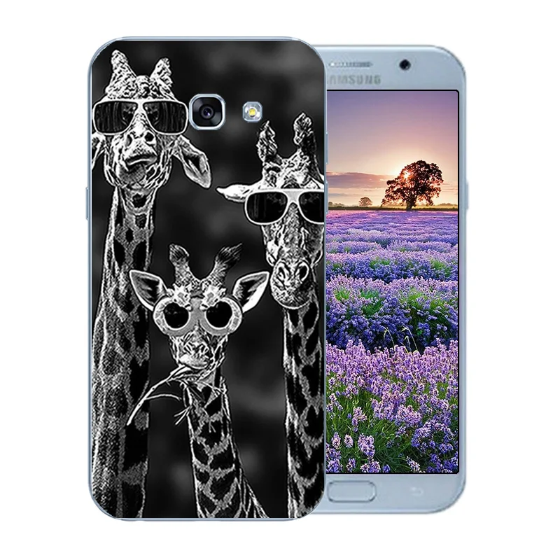 For Samsung Galaxy A3 A5 A6+ 2015 2017 2016 2018 Fashion Soft Silicone Cover A10 A30 A50 TPU Transparent Case |