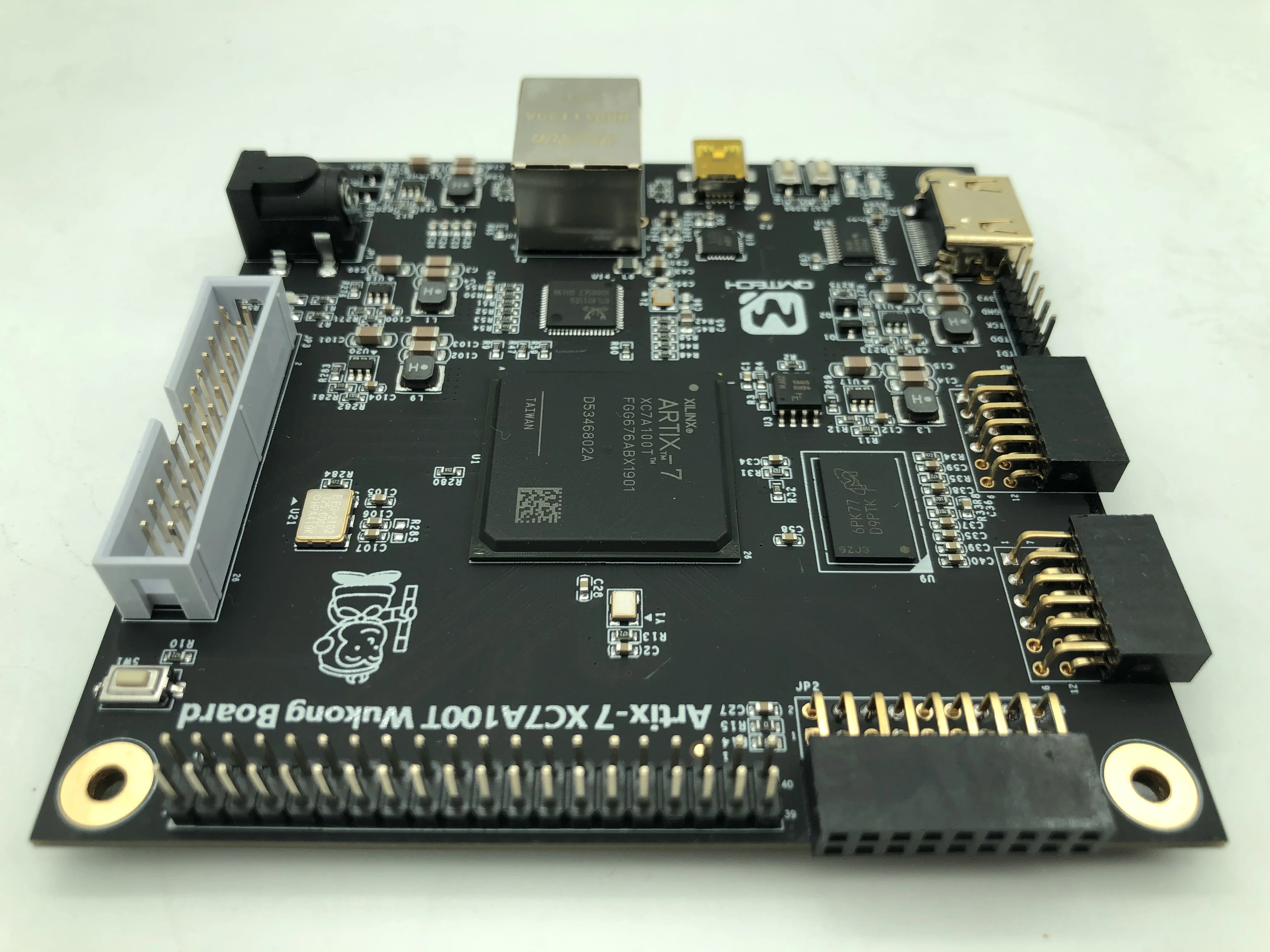 QMTECH Xilinx FPGA Artix7 Artix-7 макетная плата XC7A100T DDR3 256MB Wukong плата стартовый комплект