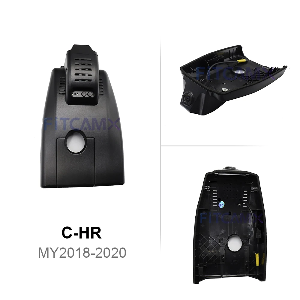 $168.00 Car DVR for Toyota C-HR CHR 2017 2018 2019 2020 2021 2022,FITCAMX Dash Cam 4K Driving Recorder,Night Vision Car Camera