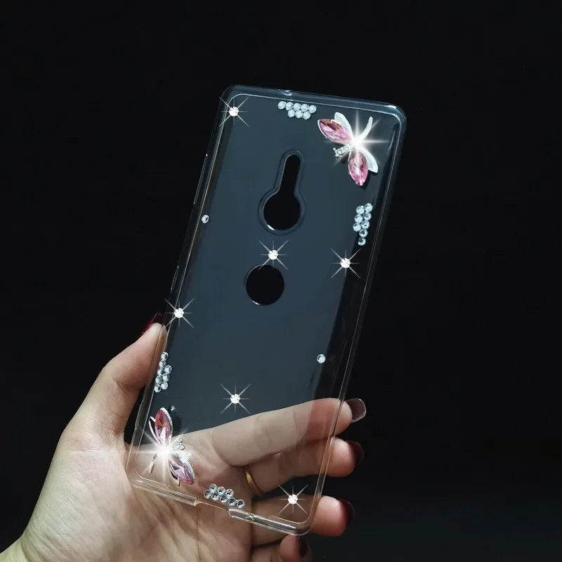 Роскошный чехол для телефона Sony Xperia 10 1 II L2 L4 Z3 Z4 Z5 XZ XZ1 Compact XZ2 XZ3 XA2 XA1 PLUS XA Ultra DIY с