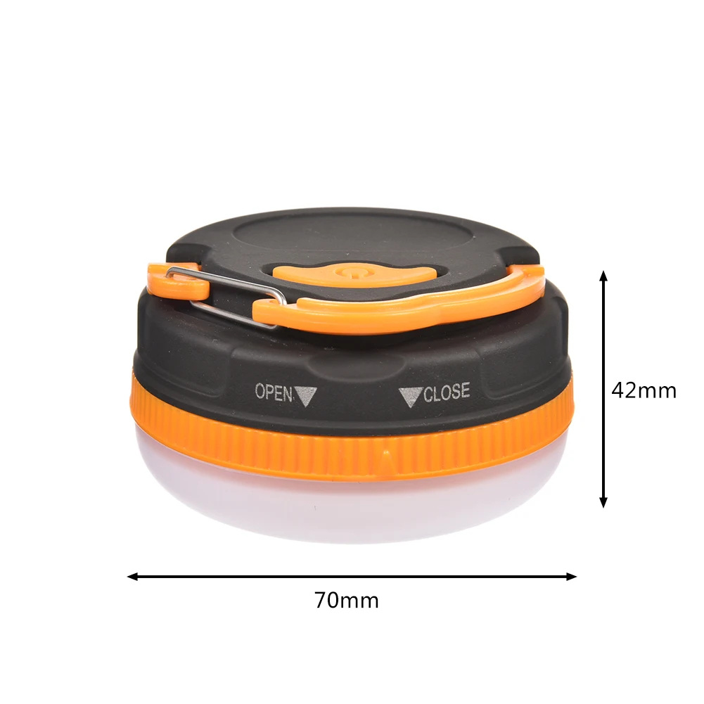 

Portable Outdoor Camping Tent Hanging Lantern Mini Night Light 5 Modes LED Lamp