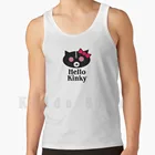 Горячая Распродажа-Hello странный Топы на бретельках жилет без рукавов забавные наступление смешные для Для мужчин странный JAGO наступление Кофе наступление