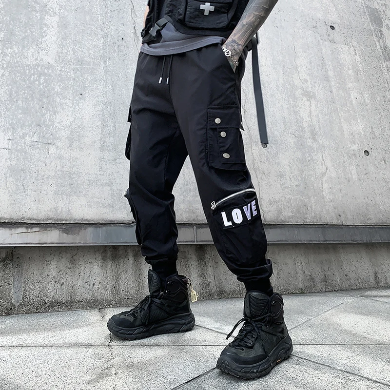 2021 Spring Autumn New Style Men's Fashion Solid Color Cargo Pants Men Casual Sport Trousers | Мужская одежда