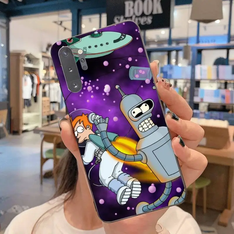 Cute Futuramas Phone Case For Samsung Galaxy Note20 ultra 7 8 9 10 Plus lite M51 M21 M31S J8 2018 Prime | Мобильные телефоны и