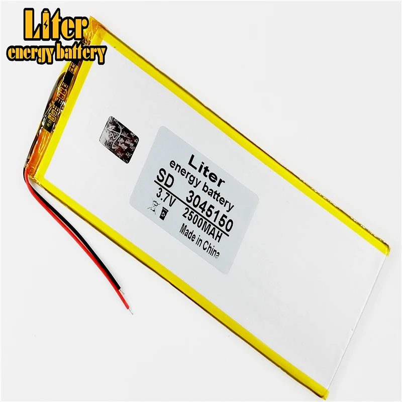 3045150 PLIB 3 7 V 2500mAH (полимерный литий ионный/литий ионный аккумулятор) для