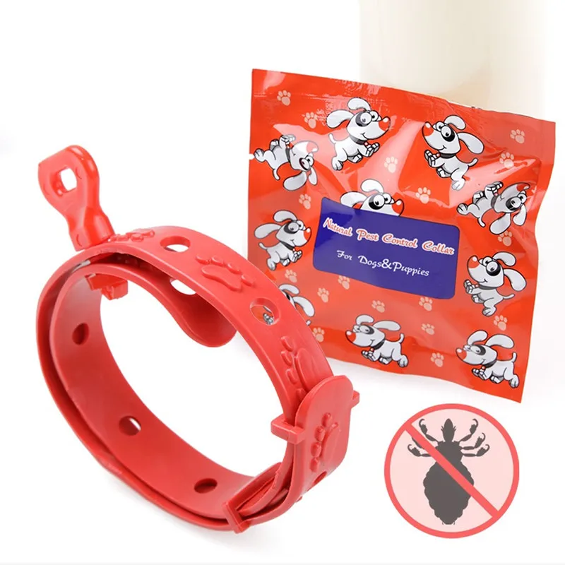 Новый Регулируемый ошейник для блох и клещей собак кошек детей репеллент от