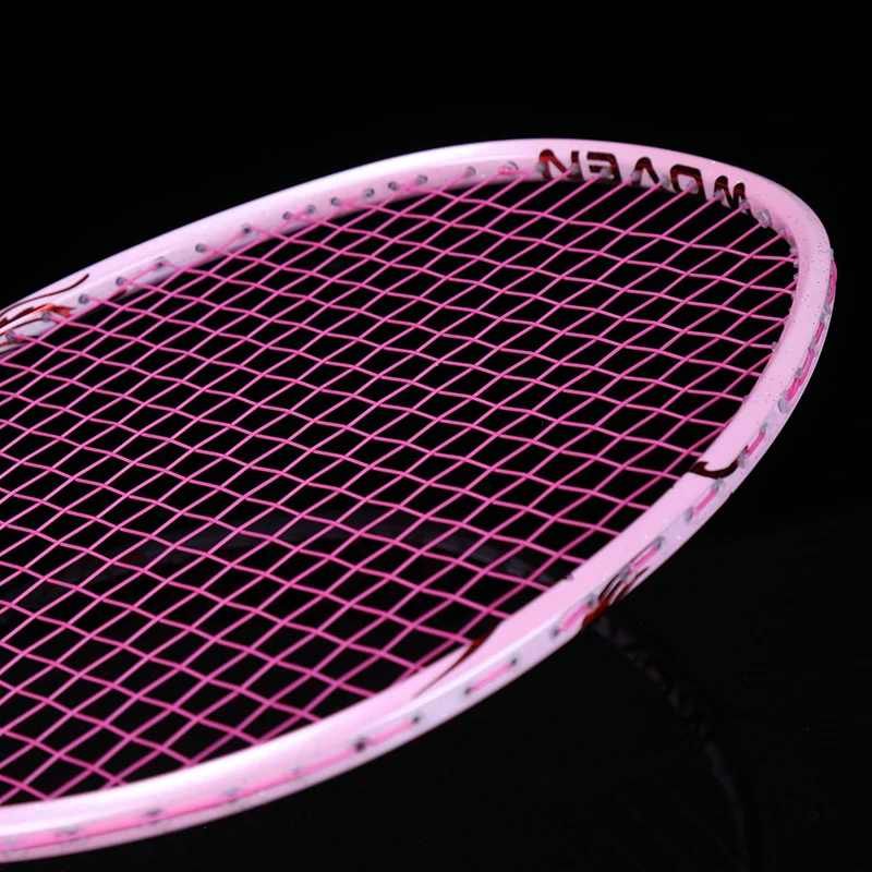 

8U Ultralight Dragon Phoenix Full Carbon Fiber Badminton Rackets With String Bags Professional Rackets Padel For Adults Kids