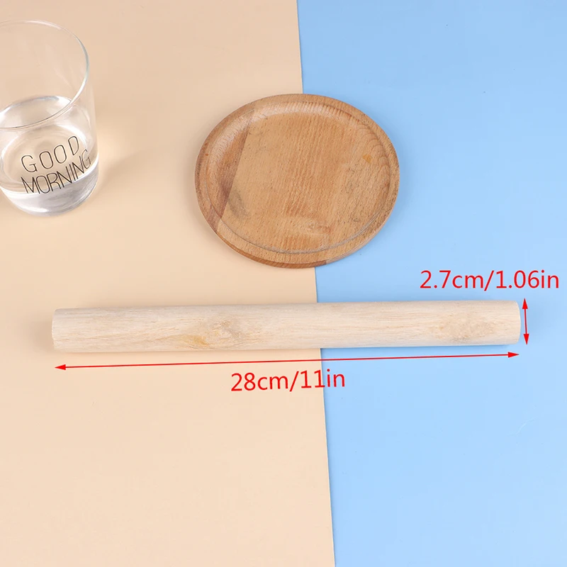 Скалка из натурального дерева для приготовления тортов пиццы хлеба лапши