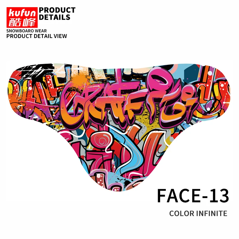 Adult Ski bicycle Face Mask Cycling Winter Warm bike Scarf Protection half Face Mask Snowboard Hood Balaclavas mens kids women - Цвет: Adult-6