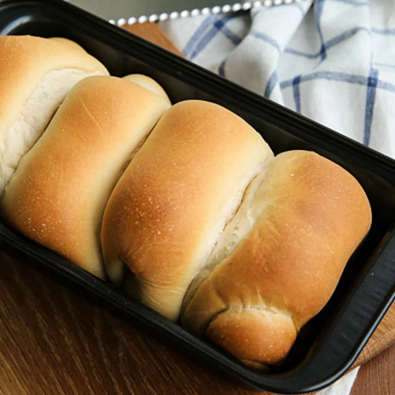 

Baking Supplies Cake Mold Toast Bread Mold Carbon Steel High Temperature Resistant Non-Stick Bakeware, 2PCS