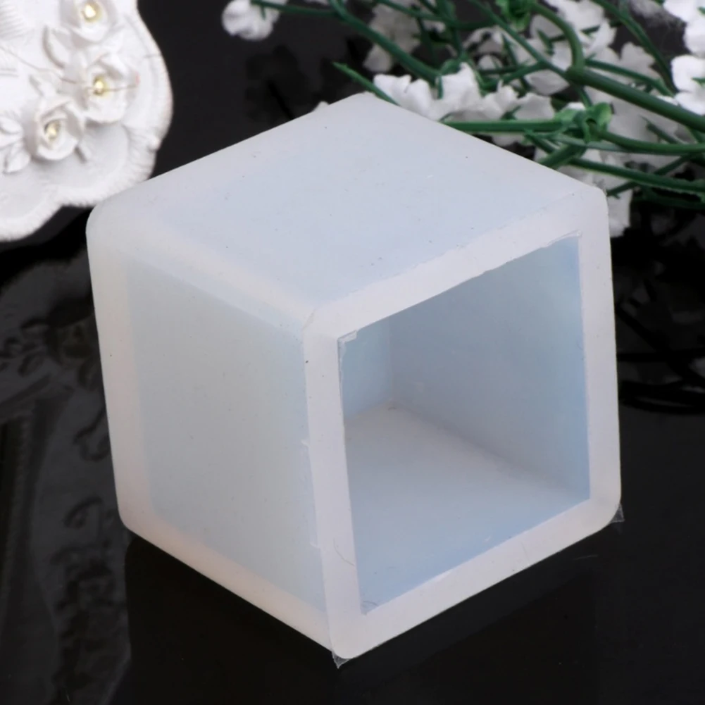 Квадратная форма кубика силиконовая для изготовления ювелирных изделий DIY