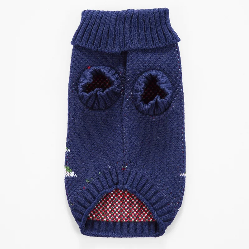 Рождественские аксессуары для домашних животных теплый свитер (Рождественская