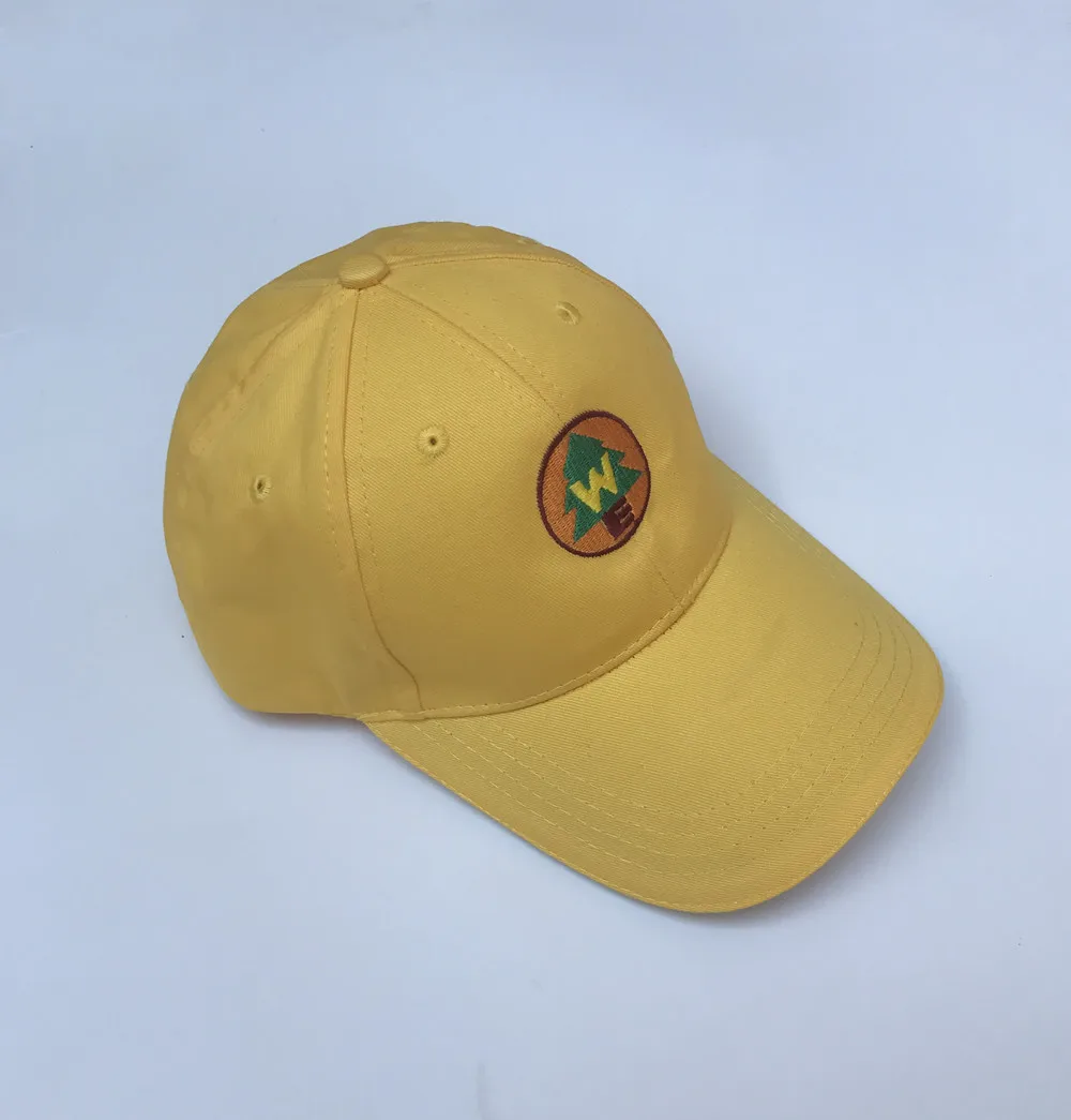 Up дикой природы Explorer Russell мы вышивка логотипа шляпа желтая бейсбольная