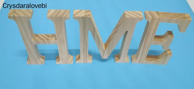 Новинка Цена указана за одну букву не одно слово персонализированные деревянные